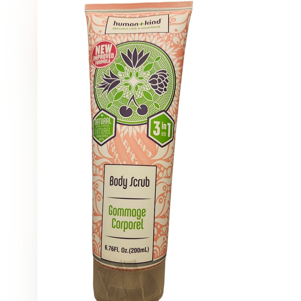 Humankind Cream Exfoliant & Scrub Bath & Body Scrub NIP